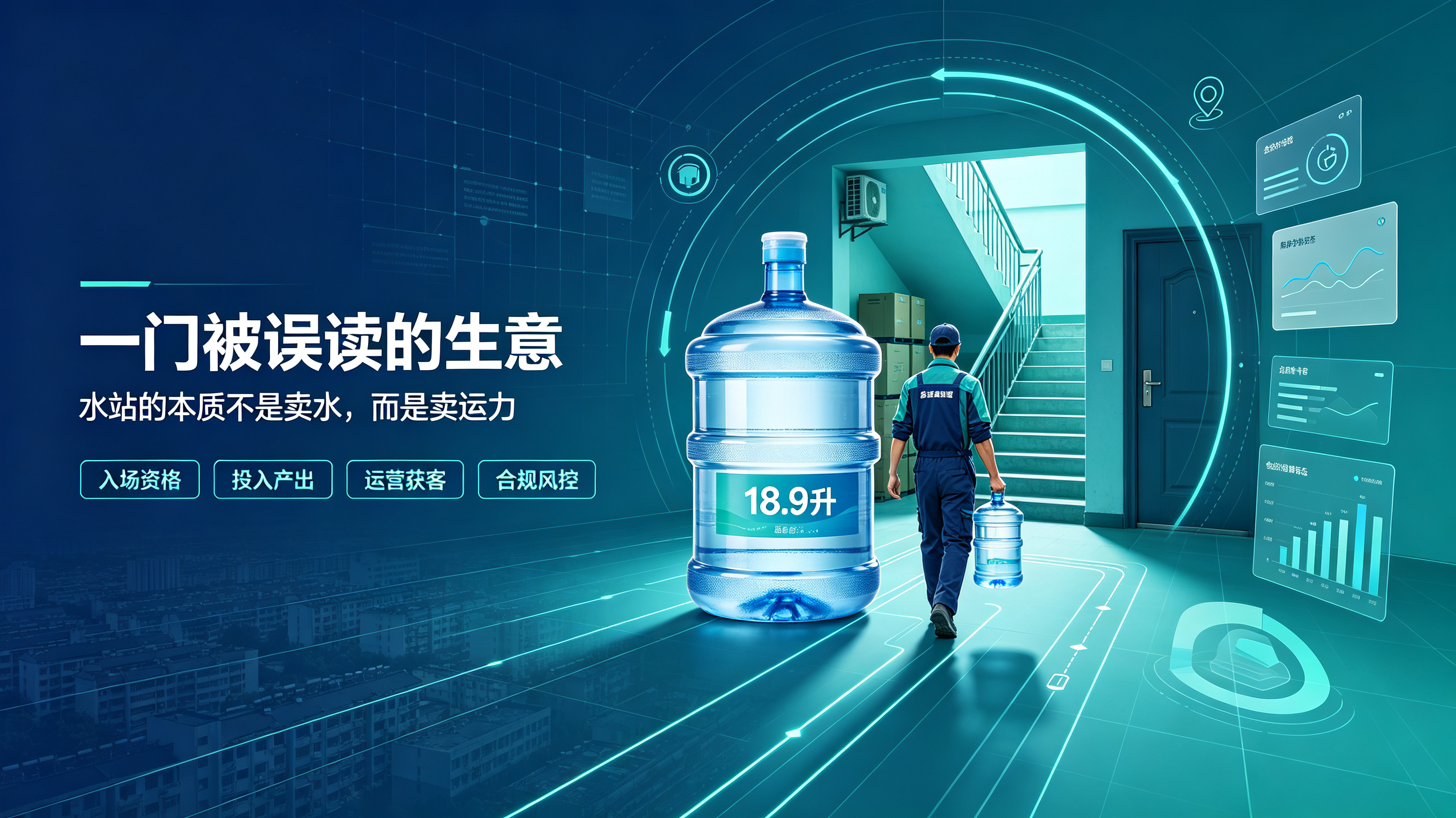 抖音桶装水站报白入驻经营全解FAQ